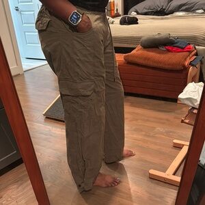 Men's Olive Cargo Pants